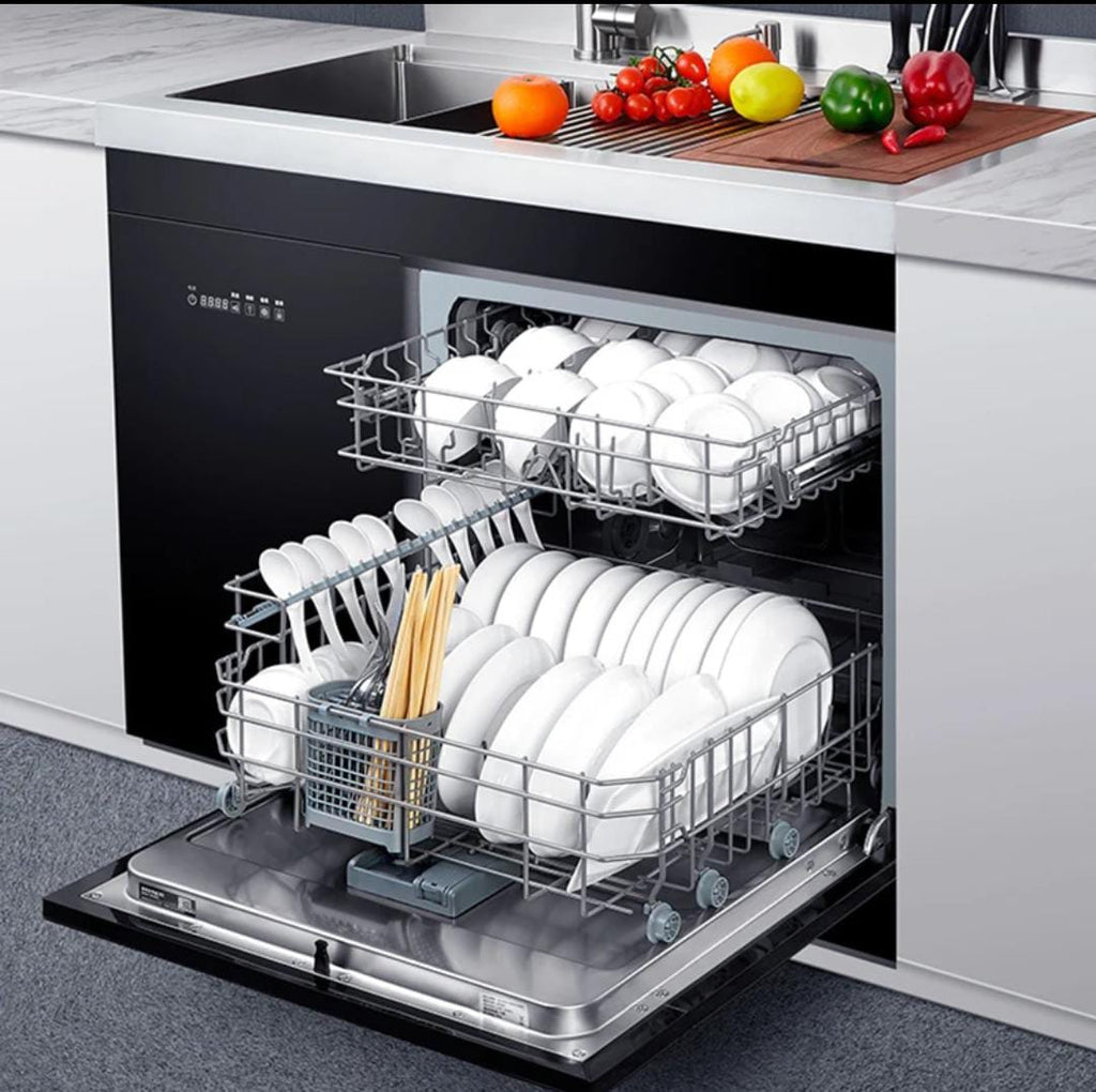 Sink Dishwasher Integrated Embedded Built-in Cabinet Type Multifunctional Drawer Type