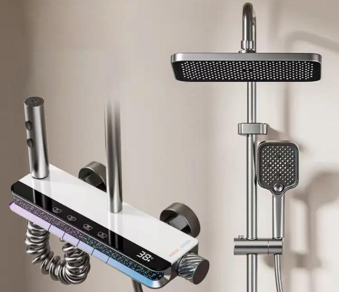 4-Speed Thermostatic Shower System