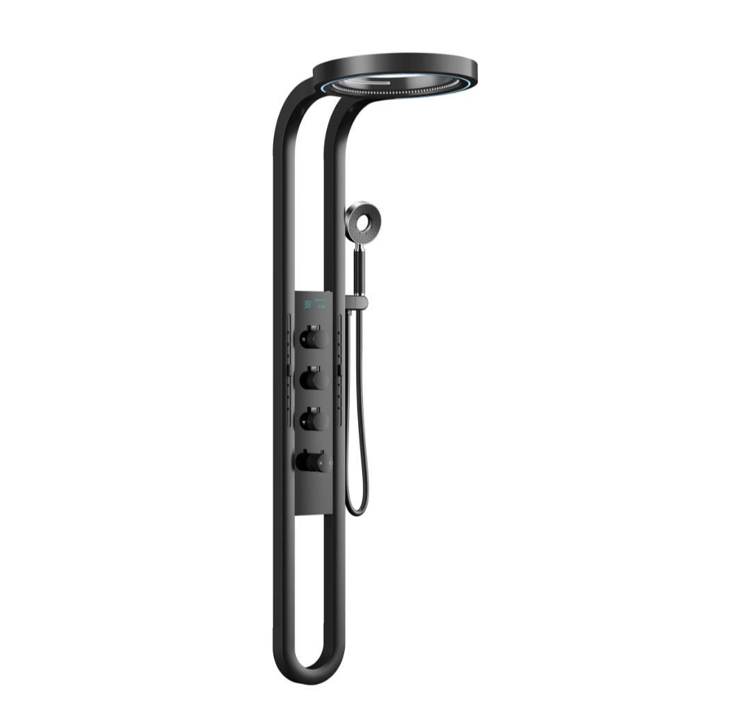 LED Lighting Faucet Set Wall Mounted SPA System Shower Set