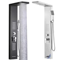 Wall Mounted Thermostatic Multi-function Rainfall Spa Shower Panel