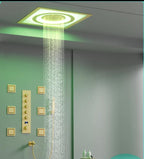 Wall-Mounted Rain Spray Concealed Shower System