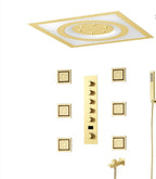Wall-Mounted Rain Spray Concealed Shower System