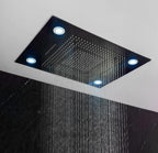 High-end Gunmetal Gray Concealed Shower Set