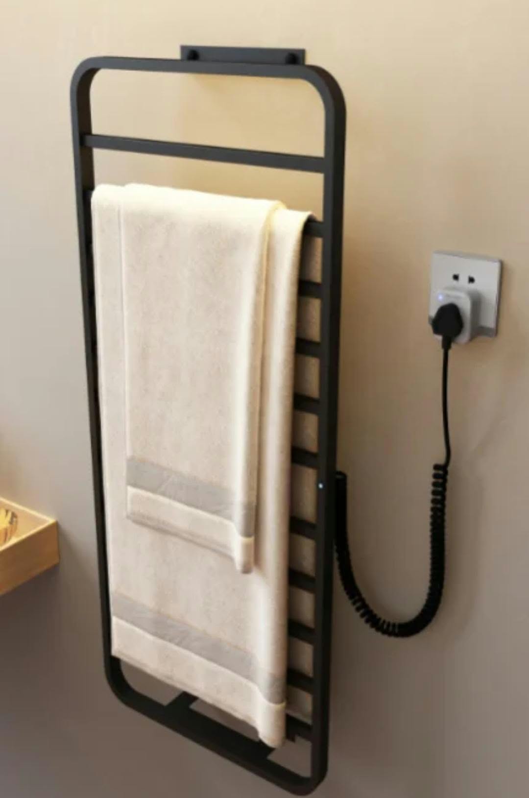 Morden Smart Electric Towel Rack With Digital Display WiFi Enabled