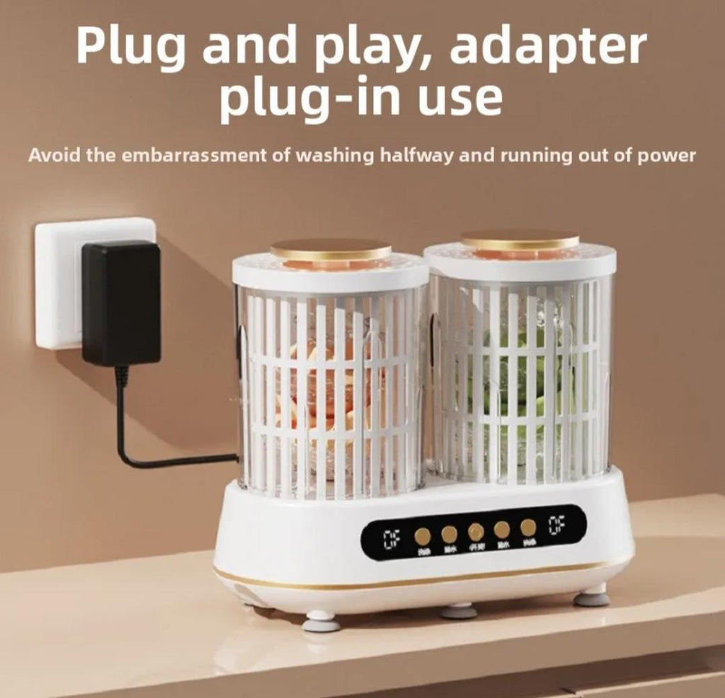 Portable Automatic Washing Machine For Underwear Lingerie & Face Cloth