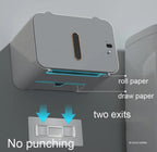 Smart Wall Mounted Sensor Roll Tissue Box