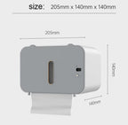 Smart Wall Mounted Sensor Roll Tissue Box