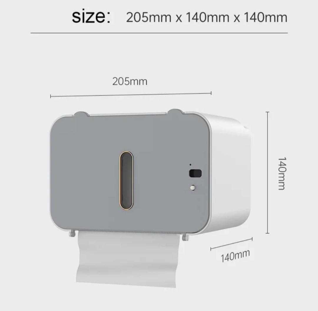 Smart Wall Mounted Sensor Roll Tissue Box