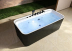 Customizable Freestanding Acrylic Rectangular Bathub