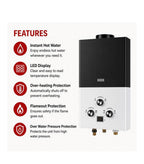 16L LPG Gas Water Heater Instant Geyser