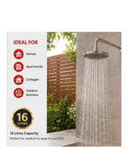 16L LPG Gas Water Heater Instant Geyser