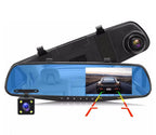 12'' Rear View Mirror Dash Cam 1080P Front & Rear With Night Vision