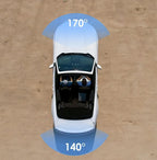 12'' Rear View Mirror Dash Cam 1080P Front & Rear With Night Vision