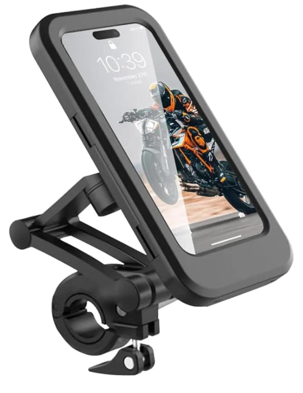 360° Waterproof Phone Mount for Motorcycle & Bicycle