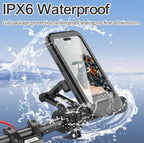 360° Waterproof Phone Mount for Motorcycle & Bicycle