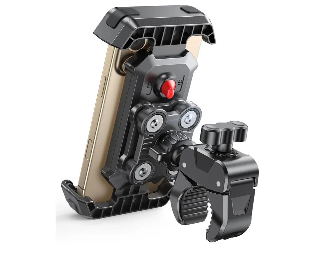 Motorbike Phone Holder With Vibration Dampening