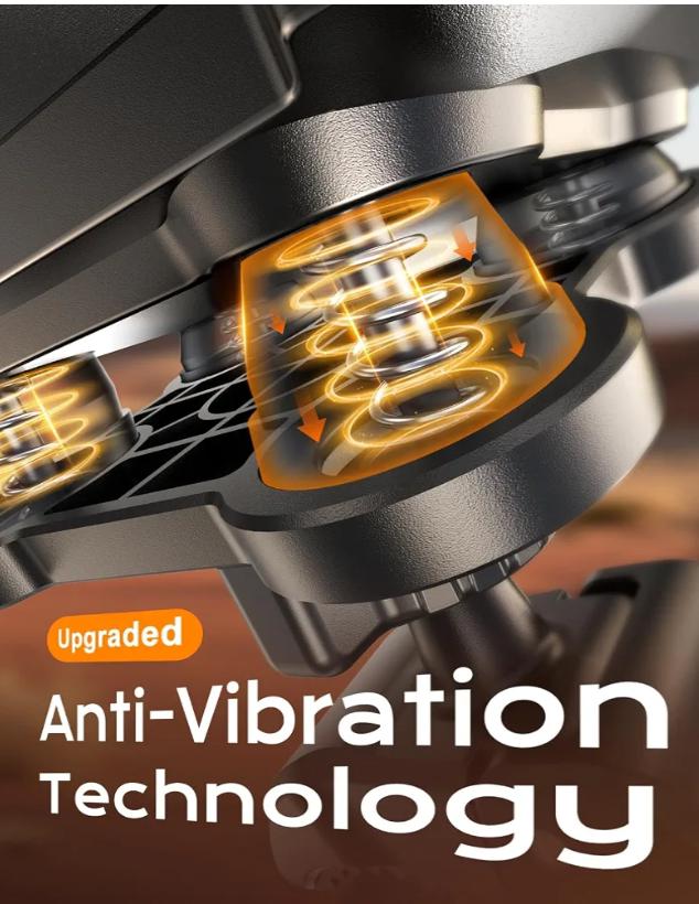 Motorbike Phone Holder With Vibration Dampening