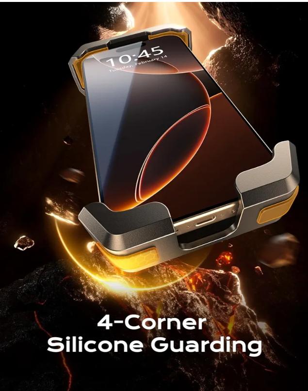 Motorbike Phone Holder With Vibration Dampening