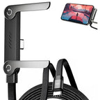 2-in-1 Fast Charging Cable With Foldable Phone Stand (Type-C, 240W)