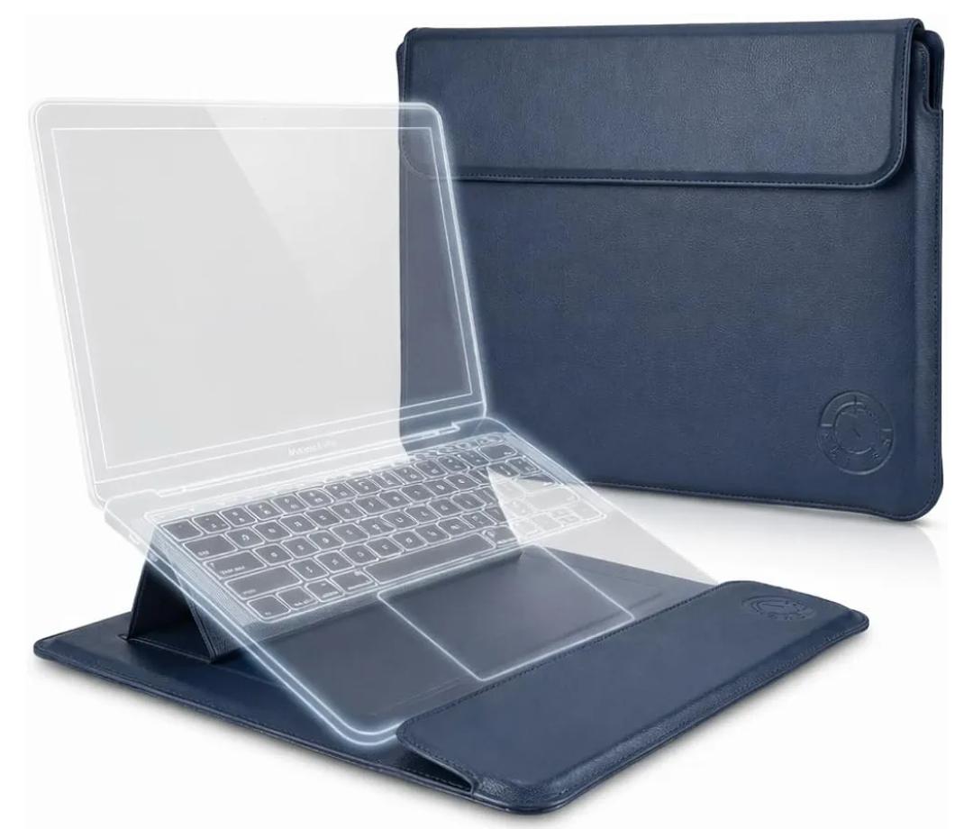 3-in-1 Magnetic Waterproof Laptop Sleeve & Stand (11–13.3'')
