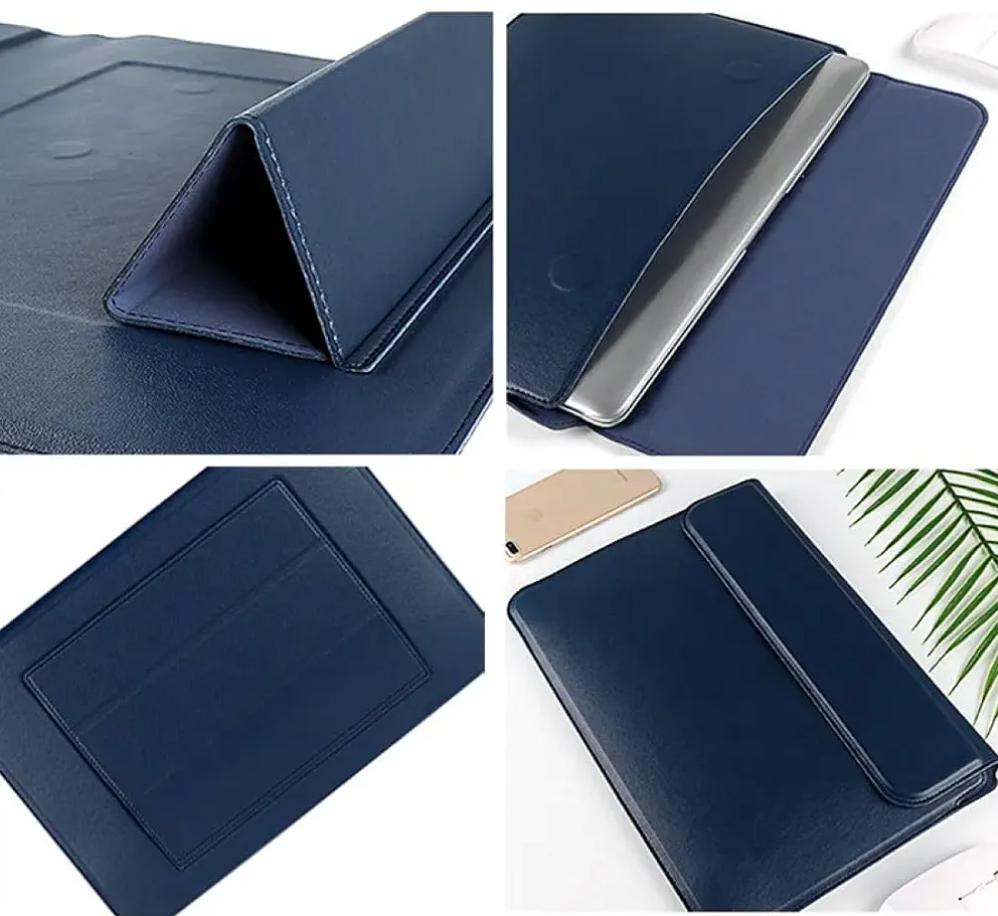 3-in-1 Magnetic Waterproof Laptop Sleeve & Stand (11–13.3'')