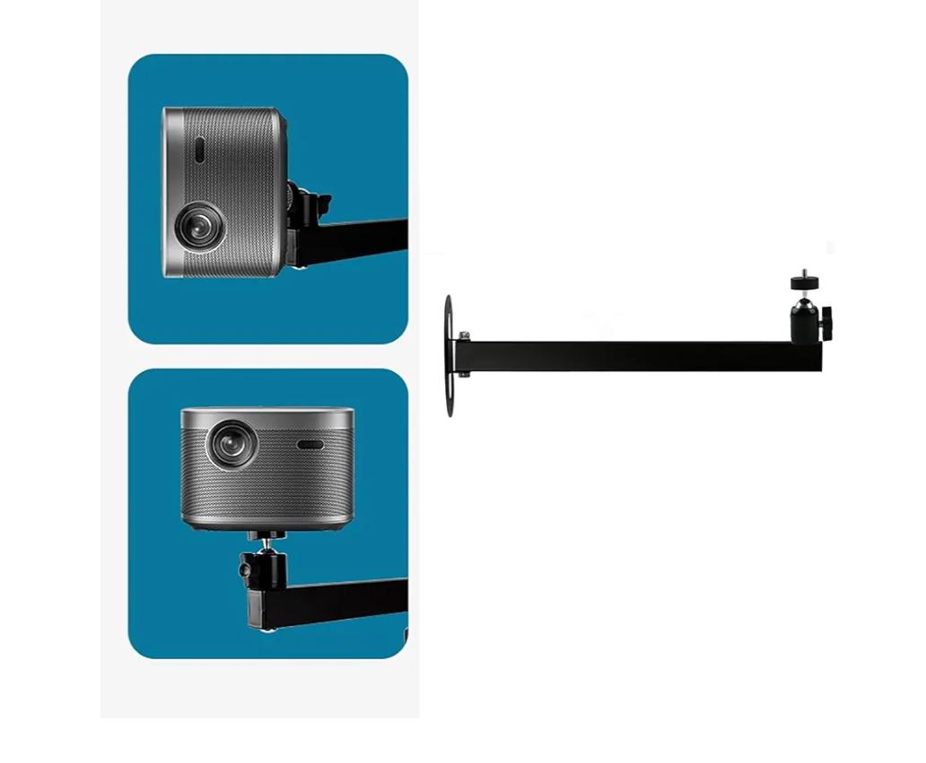 Projector Wall Mount Bracket With 360° Rotation