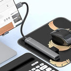USB-C 4 in 1 Hub Adapter OTG-019B