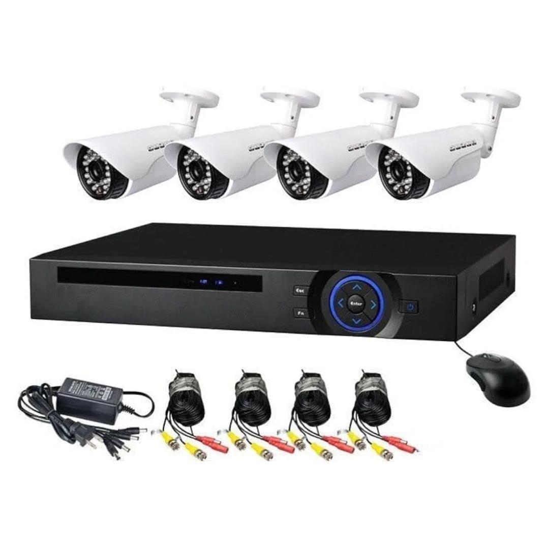 4 Channel AHD CCTV Direct Full Kit Camera System