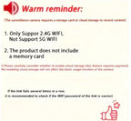 Wireless WiFi PTZ Security Camera Outdoor - 1080P HD