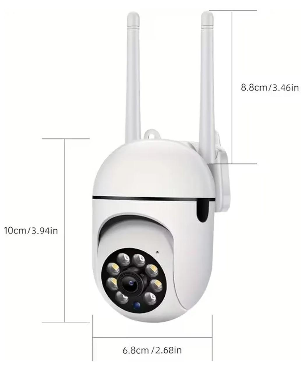 Wireless WiFi PTZ Security Camera Outdoor - 1080P HD