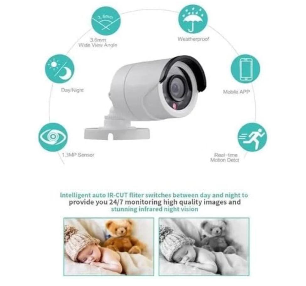8 Channel Kit 5mp Full Kit Camera System