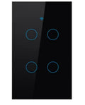 Wi-Fi Light Switch 4 Gang / Lever
