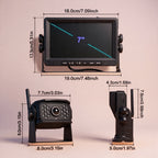4 - Channel Wireless Heavy Vehicle Camera DVR Kit