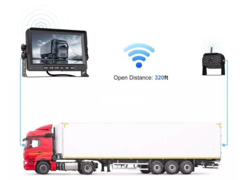 4 - Channel Wireless Heavy Vehicle Camera DVR Kit