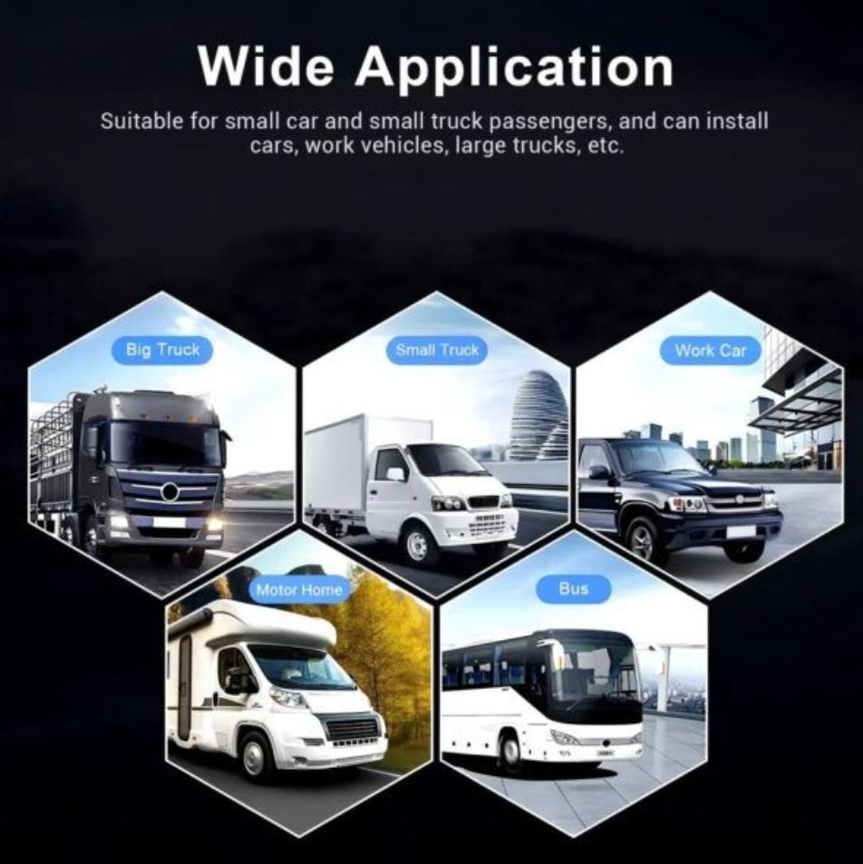 4 - Channel Wireless Heavy Vehicle Camera DVR Kit
