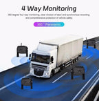 4 - Channel Wireless Heavy Vehicle Camera DVR Kit