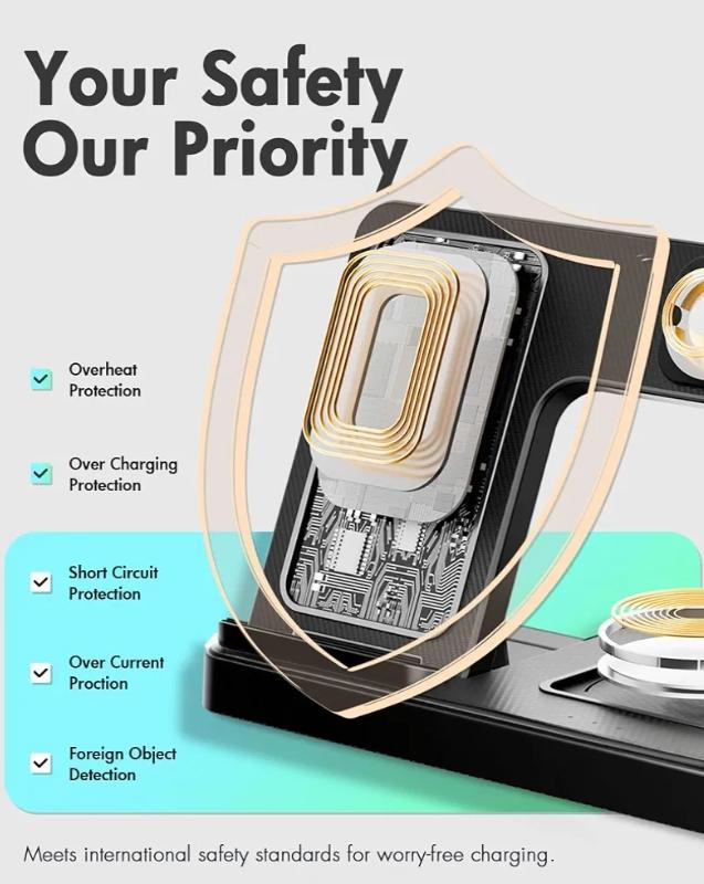 3 in 1 Wireless Charger Apple Charging Station