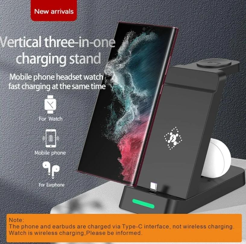 3-in-1 Charging Station For Samsung Multiple Devices
