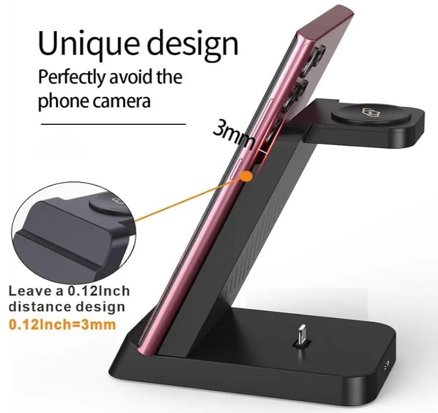 3-in-1 Charging Station For Samsung Multiple Devices