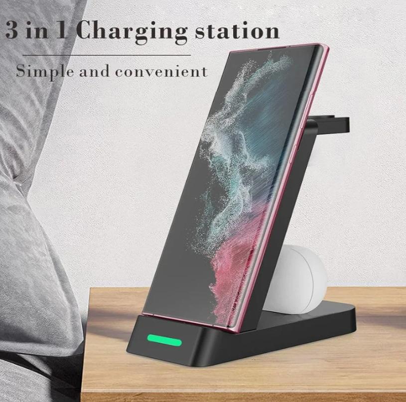 3-in-1 Charging Station For Samsung Multiple Devices