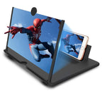 12'' Thin Foldable Phone Screen Magnifier, HD Phone Amplifier With Folding Stand Holder