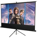 4K HD 100'' Portable Projector Screen With Height Adjustable Stand