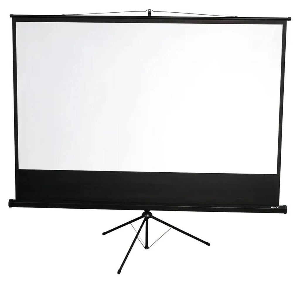 4K HD 100'' Portable Projector Screen With Height Adjustable Stand