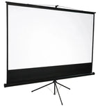 4K HD 100'' Portable Projector Screen With Height Adjustable Stand