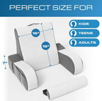 Reading Pillow With Arms Detachable Backrest Pillow For Sitting Up In Bed