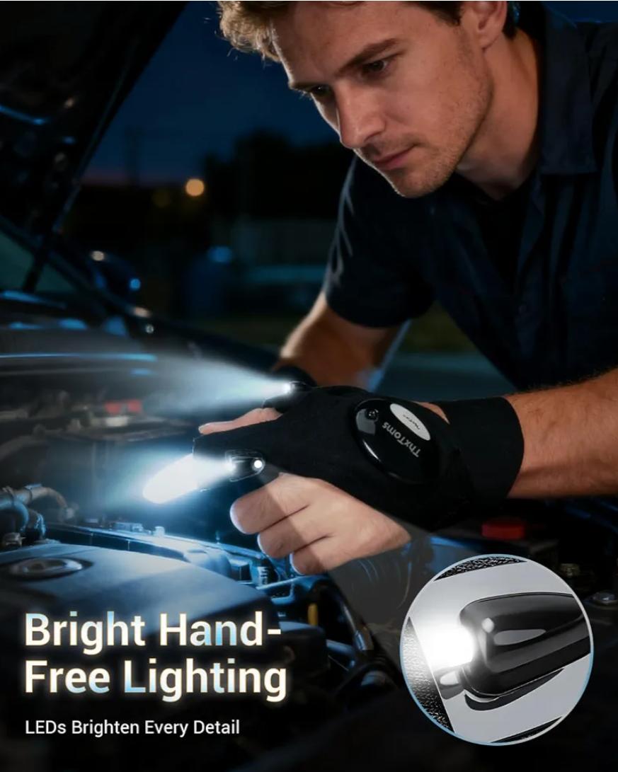 Finger Glove With LED Light Multi-use