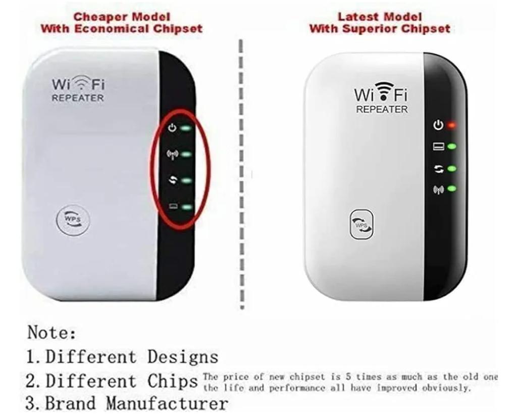 Wi-Fi Extender Signal Booster, Covers Up To 3000sq.ft And 35 Device