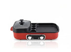 Combined Smart Hot Pot And Grill, Dual Function Electric Cooker
