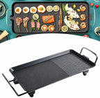Electric Flat Top BBQ Griddle/Griller Pan