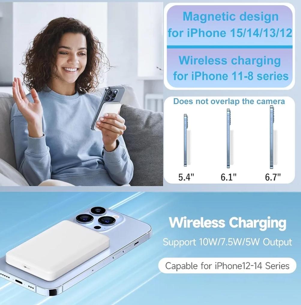 Wireless Magnetic Power Bank